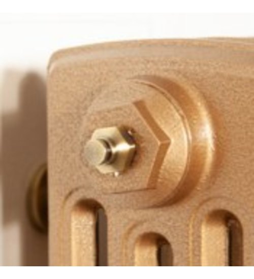 Carron 1/2" Luxury Radiator Bleed Valve - Antique Brass (Lacquered)