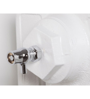 Carron Luxury Air Bleed Valve 1/8" - Chrome