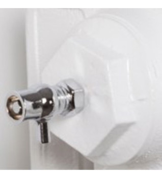 Carron Luxury Air Bleed Valve 1/8" - Chrome