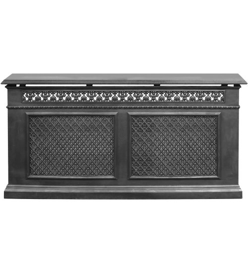 Carron Cast Iron 2 Panel Radiator Cover with Granite Top