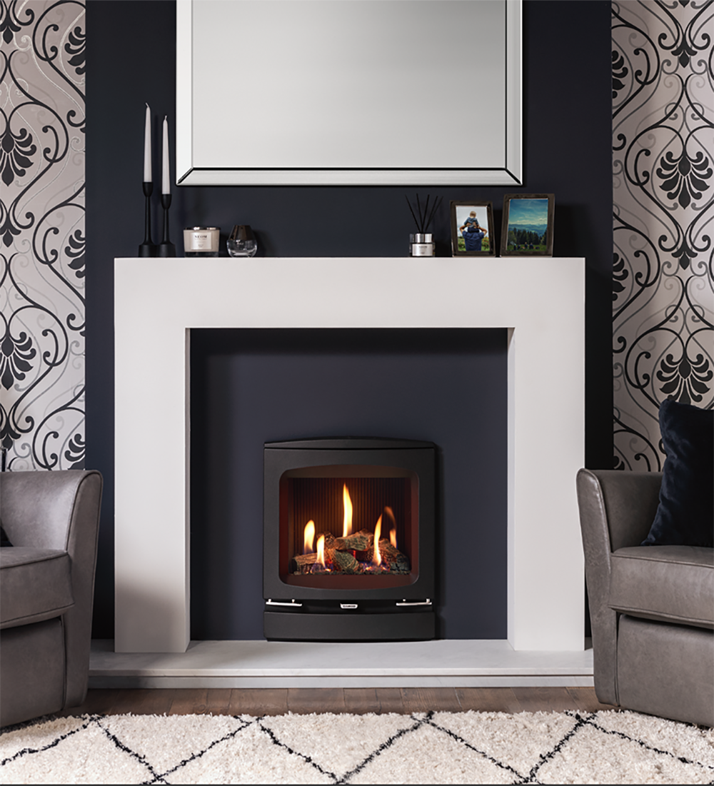 Inset Gas Fire Remote Control Gazco Logic Vogue Balanced Flue Inset Gas Fire | Direct Stoves