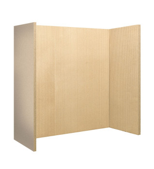 Reeded Vermiculite Fireplace Chamber