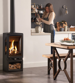 Gazco Vogue Midi T Midline Conventional Flue Gas Stove