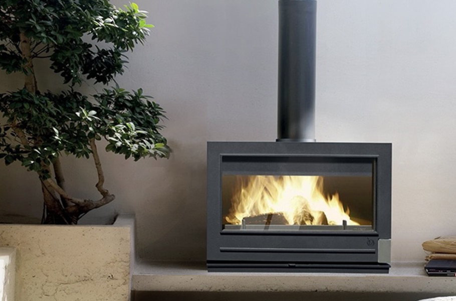 The Japandi Living Room: How to Make the Stove the Heart of Your Space