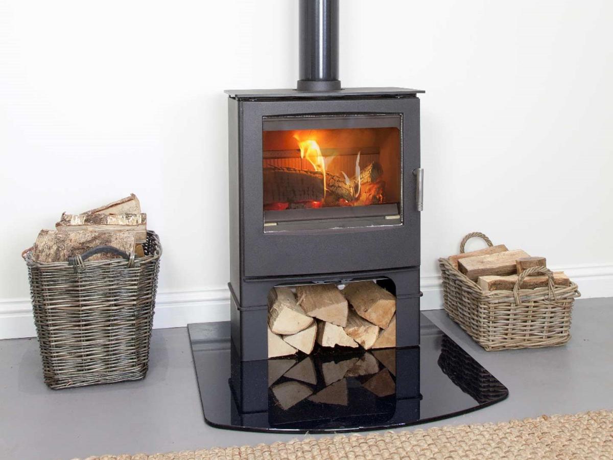 Get your FREE Wood Basket with a Eurostove branded Solid Fuel Burning Stove