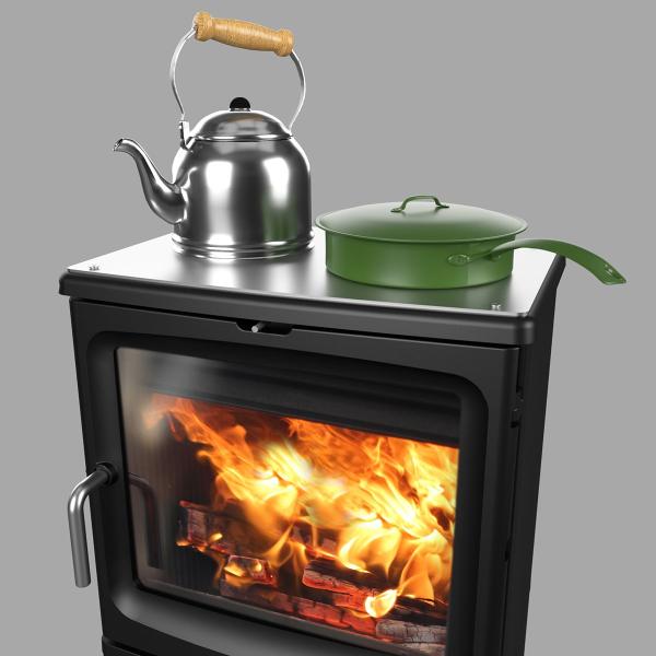 How to Cook With a Log Burner