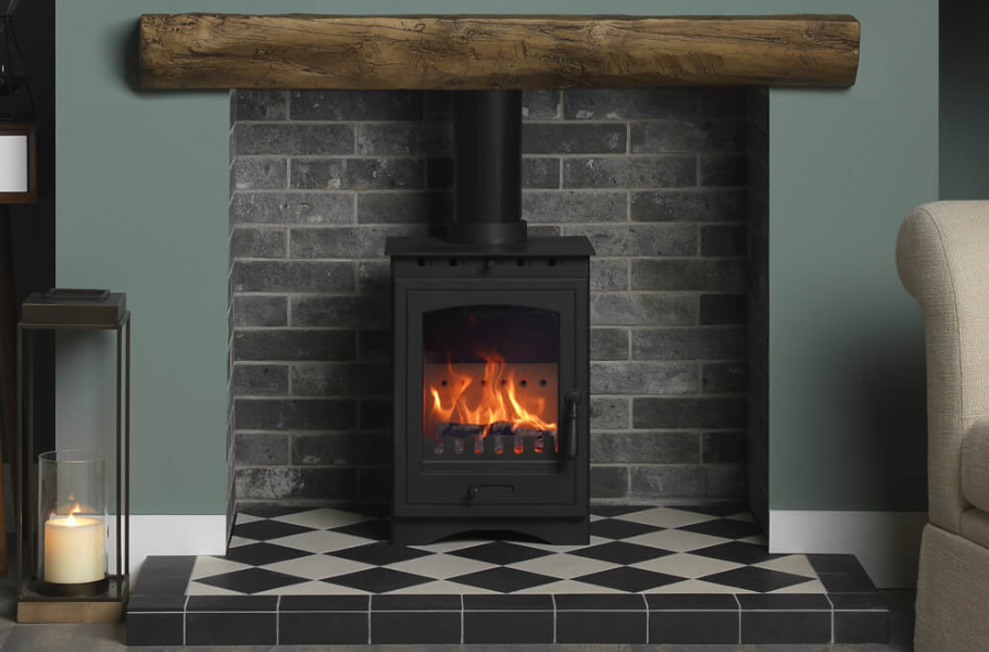 Victorian Fireplace Ideas That Pair Perfectly with a Modern Stove