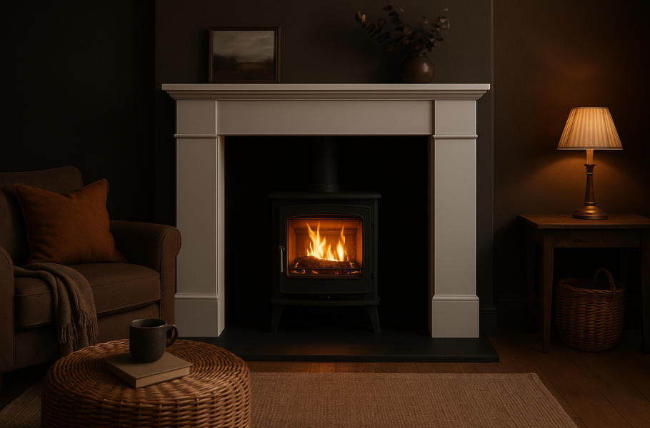 What Type of Stone Fireplace Surround is Best for a Stove?