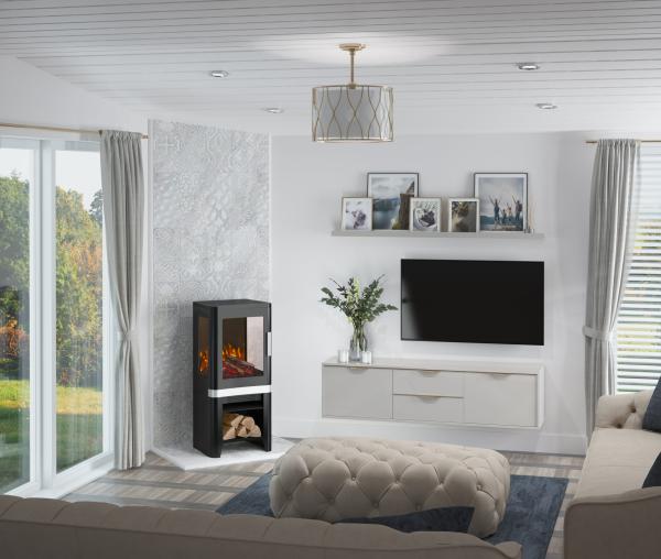 Introducing the 3 in 1 Vue Electric Stove from Broseley