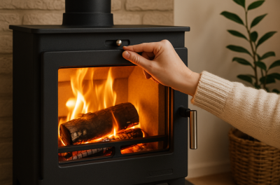 How to Use Your Log Burner Vents