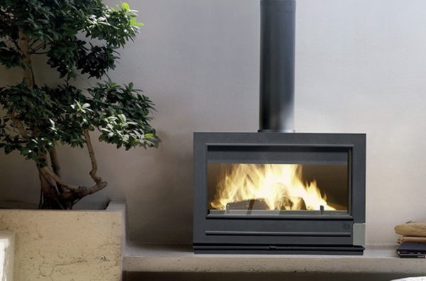 The Japandi Living Room: How to Make the Stove the Heart of Your Space